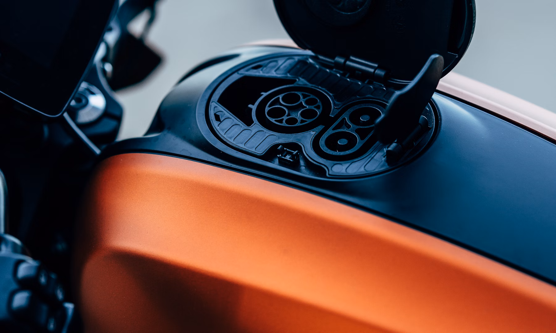 Fuel tank of a Harley Davidson