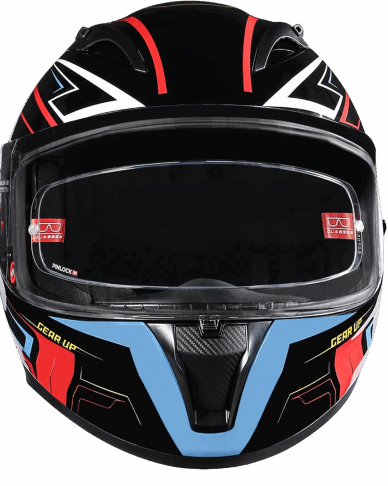 Helmet with Pinlock Insert