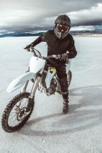 Motorcycle Riding Jeans Pants Epic - Antarctica to Alaska Motorcycle Ride