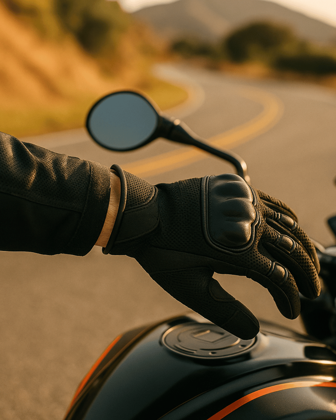 Motorcycle urban gloves