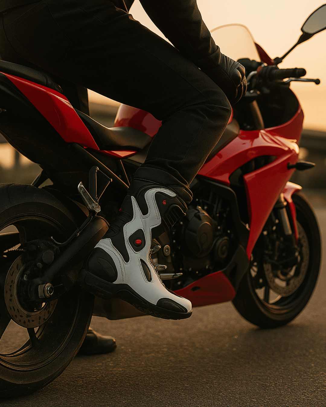 Motorcycle Track Boot