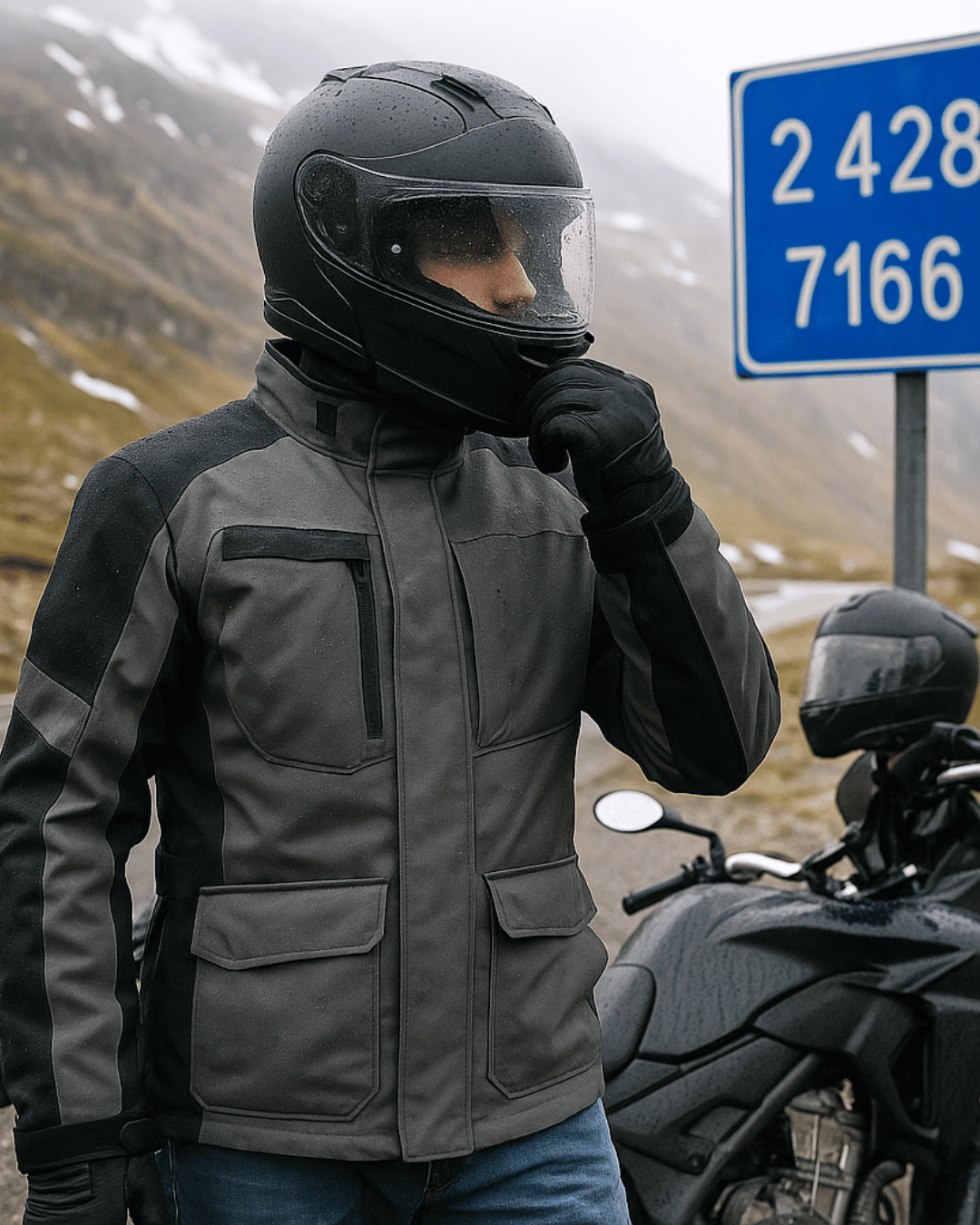 Motorcycle Touring Helmet