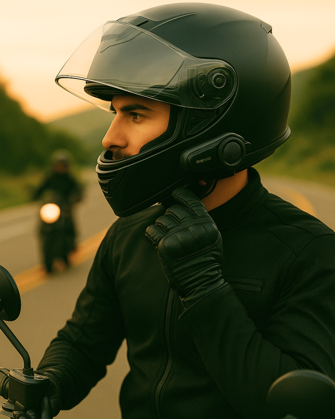 Motorcycle Touring Helmet