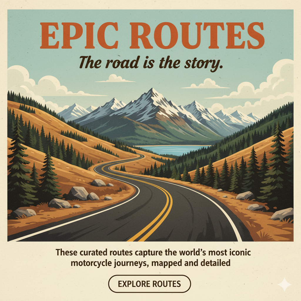 Moto Riding Routes
